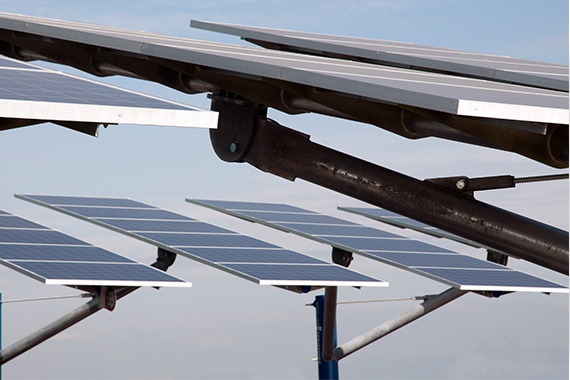 How solar Photovoltaic system works using ground mounting system with Nigeria electricity pole-like system integration